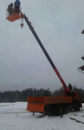 Предлагаю услуги автовышки