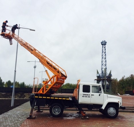 Услуги Автовышки 17-22 метров
