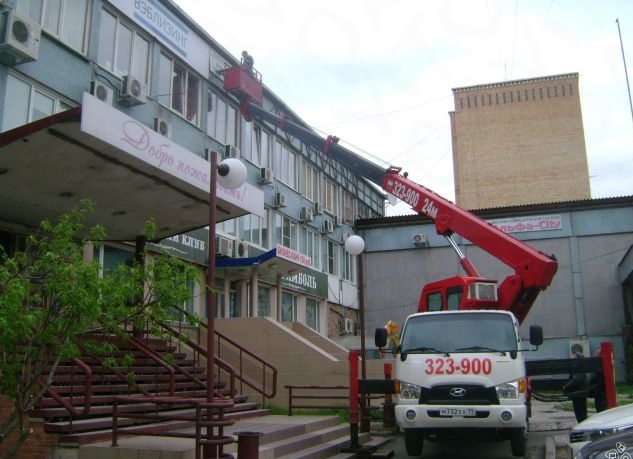 Аренда автовышки 24 метра