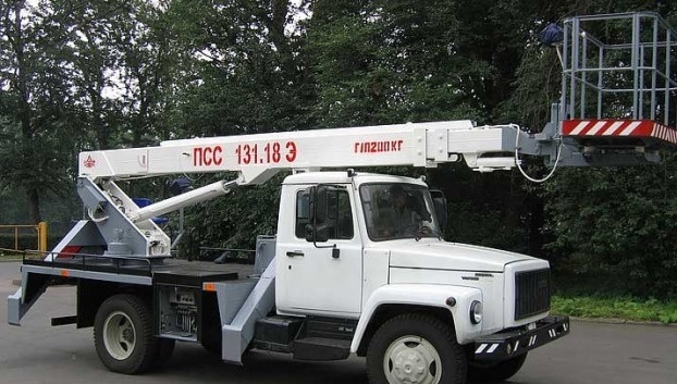 Автовышка агп-18 на базе газ