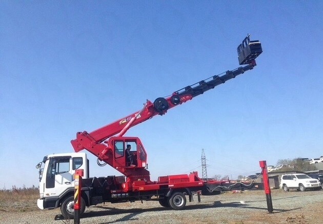 Аренда, услуги автовышки 15,22,28,32,40 метров