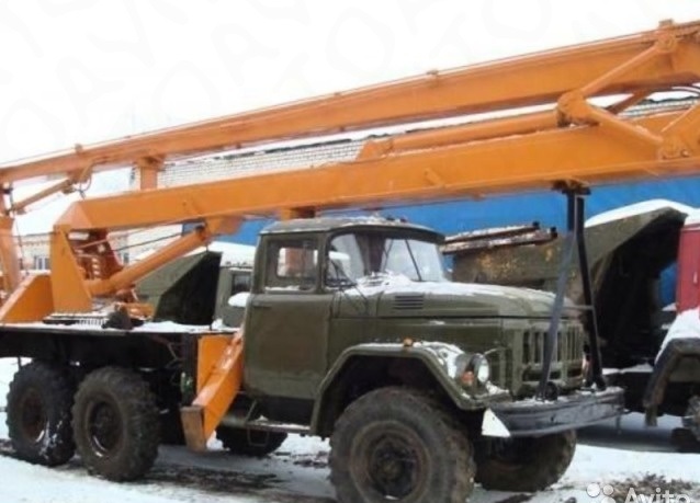 Аренда автовышки агп 22 ЗИЛ 131 вездеход