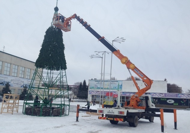 Аренда автовышки, агп 16-28 метров