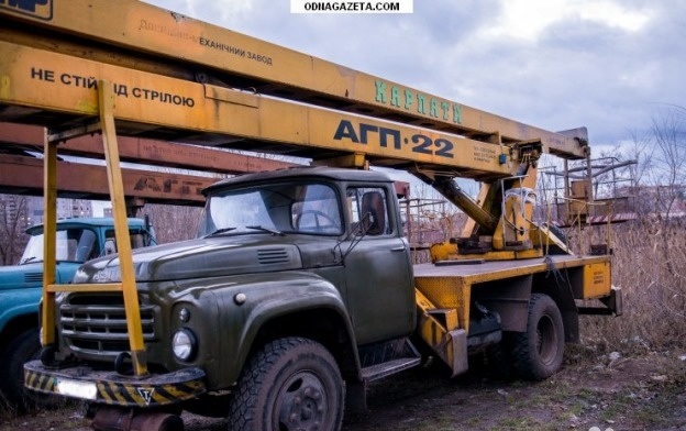 Автовышка агп-22 на базе ЗИЛ