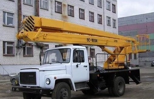 Аренда автовышки 18.04 метров