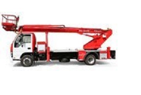 Аренда автовышки ISUZU 17 метров