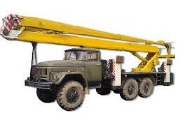 Аренда автовышки АГП 22 вездеход