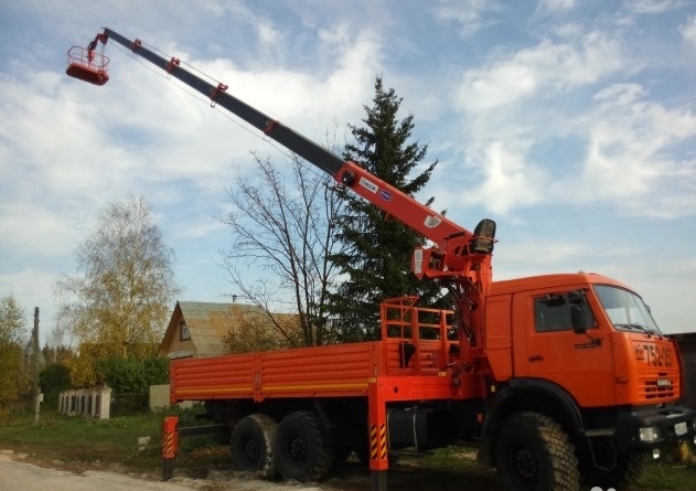 Услуги аренда автовышки