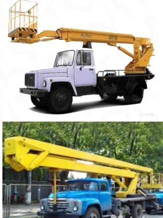 Услуги автовышки АП-17