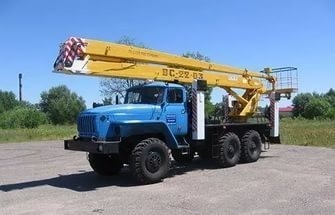Аренда спецтехники автовышка ВС 18,28м