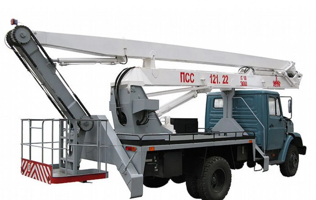 Аренда автовышки 17м. 18м. 22м