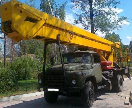 Аренда автовышки ЗИЛ 130. 22 МЕТРА