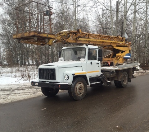 Услуги Автовышки 18м- телескоп