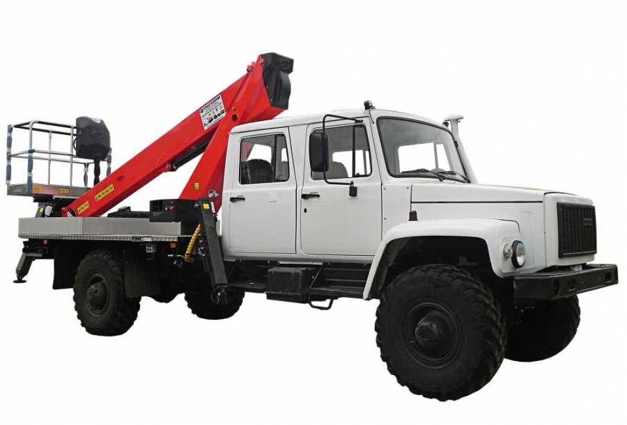 Автовышка 18 метров телескопическая (АГП-18)