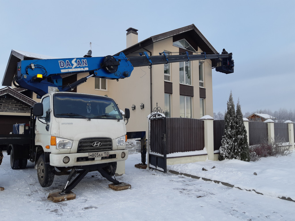 Аренда автовышки 28 метров