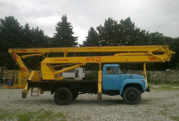 Автовышка 22 метра колено в аренду