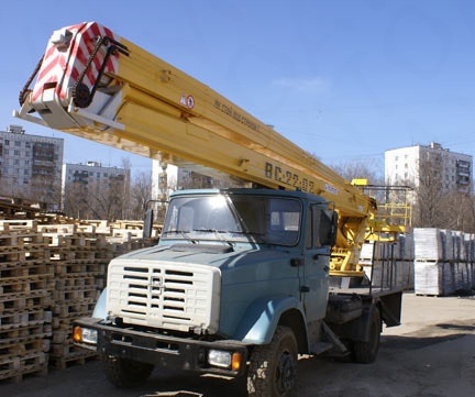 Автовышка двухколенная 18м