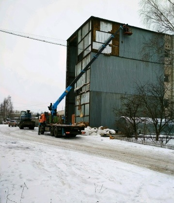 Предлагаем услуги автовышки.Высота подъёма 20метро