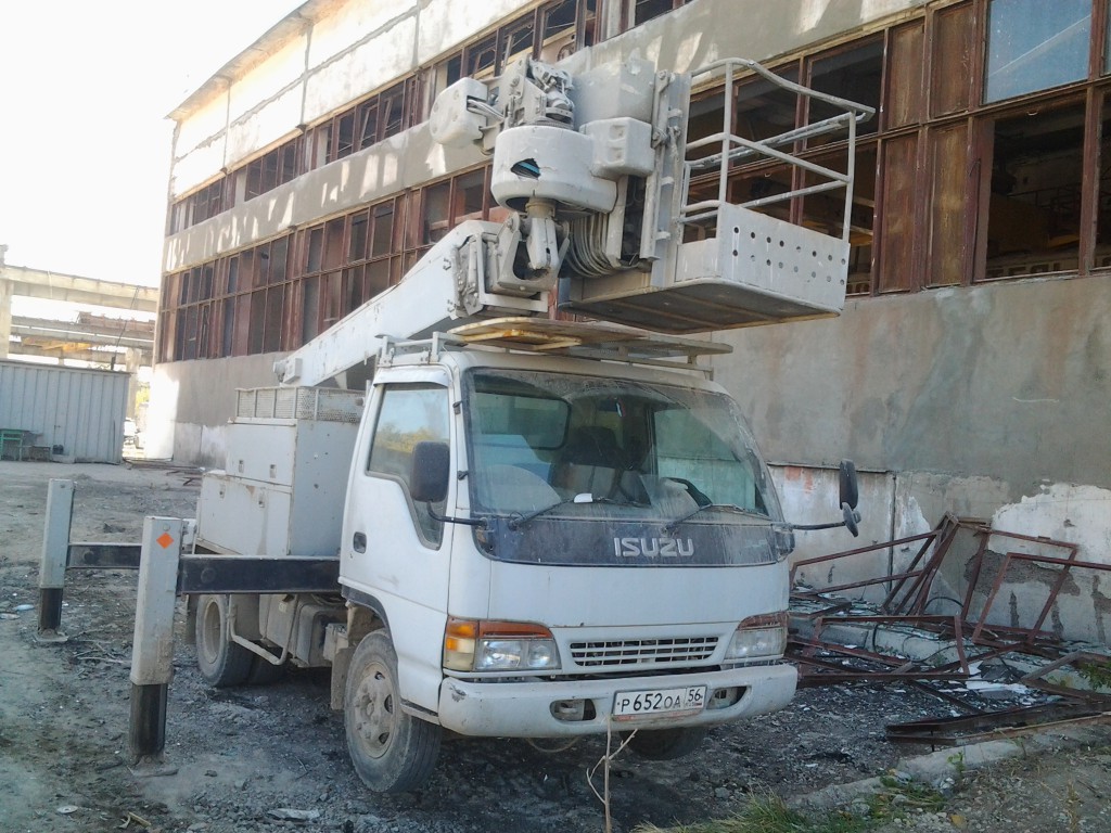 Аренда японской автовышки 17 метров