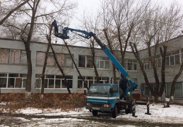 Услуги автовышки 17 метров