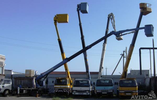 Аренда японских Автовышек