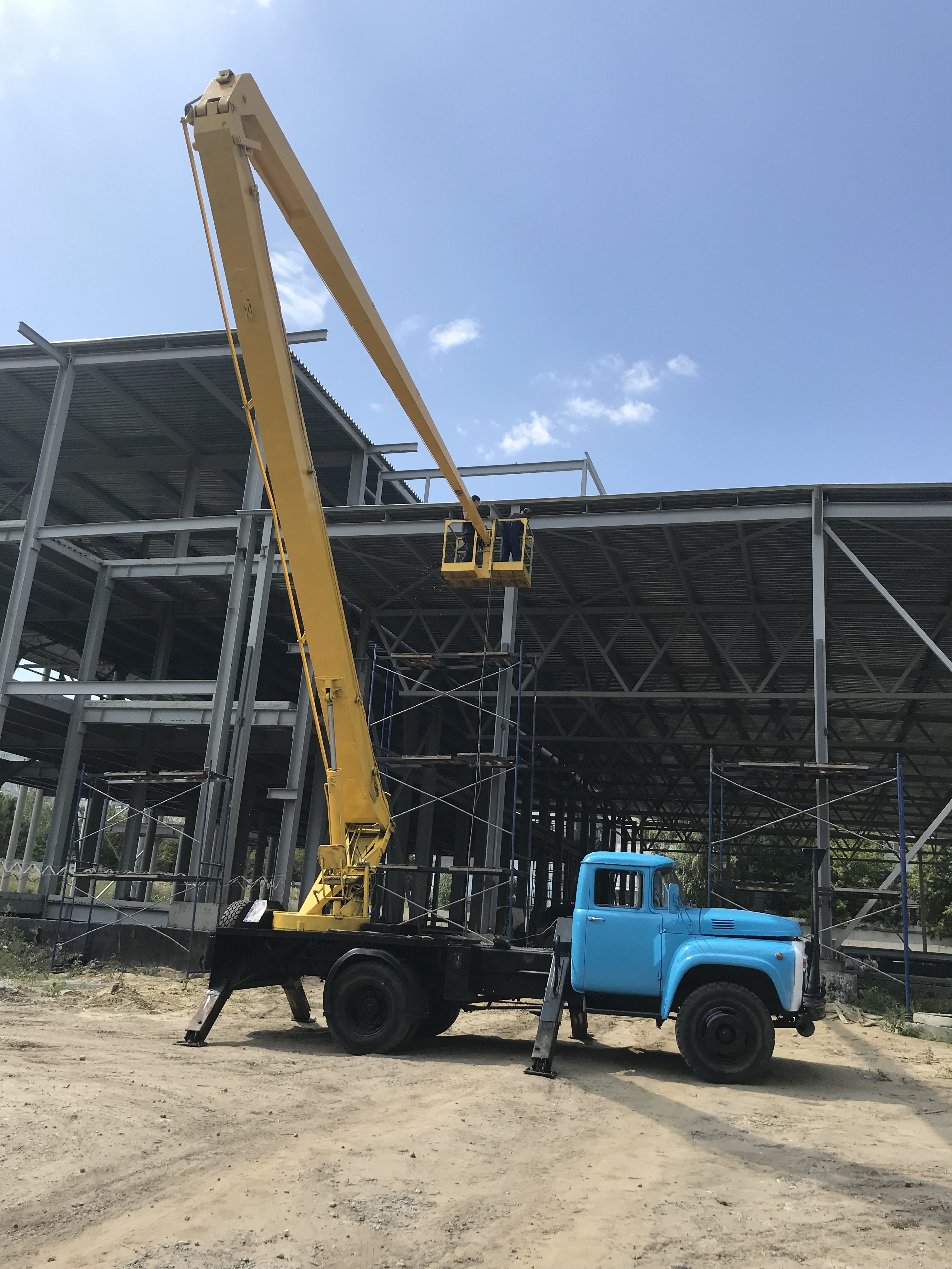 Услуги автовышек