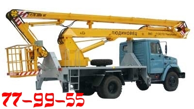 Услуги автовышек телескопической 18 м и коленчатой 22 метра