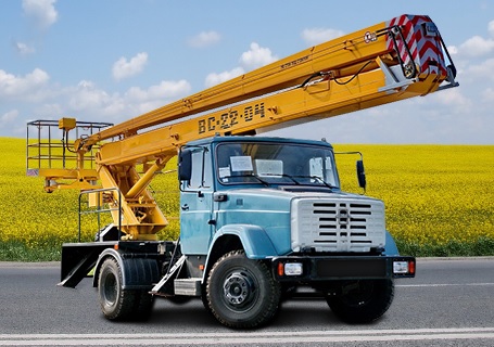 Аренда коленчатой автовышки ЗИЛ