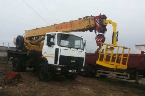 Услуги автокрана,автовышки от собственника Собственник