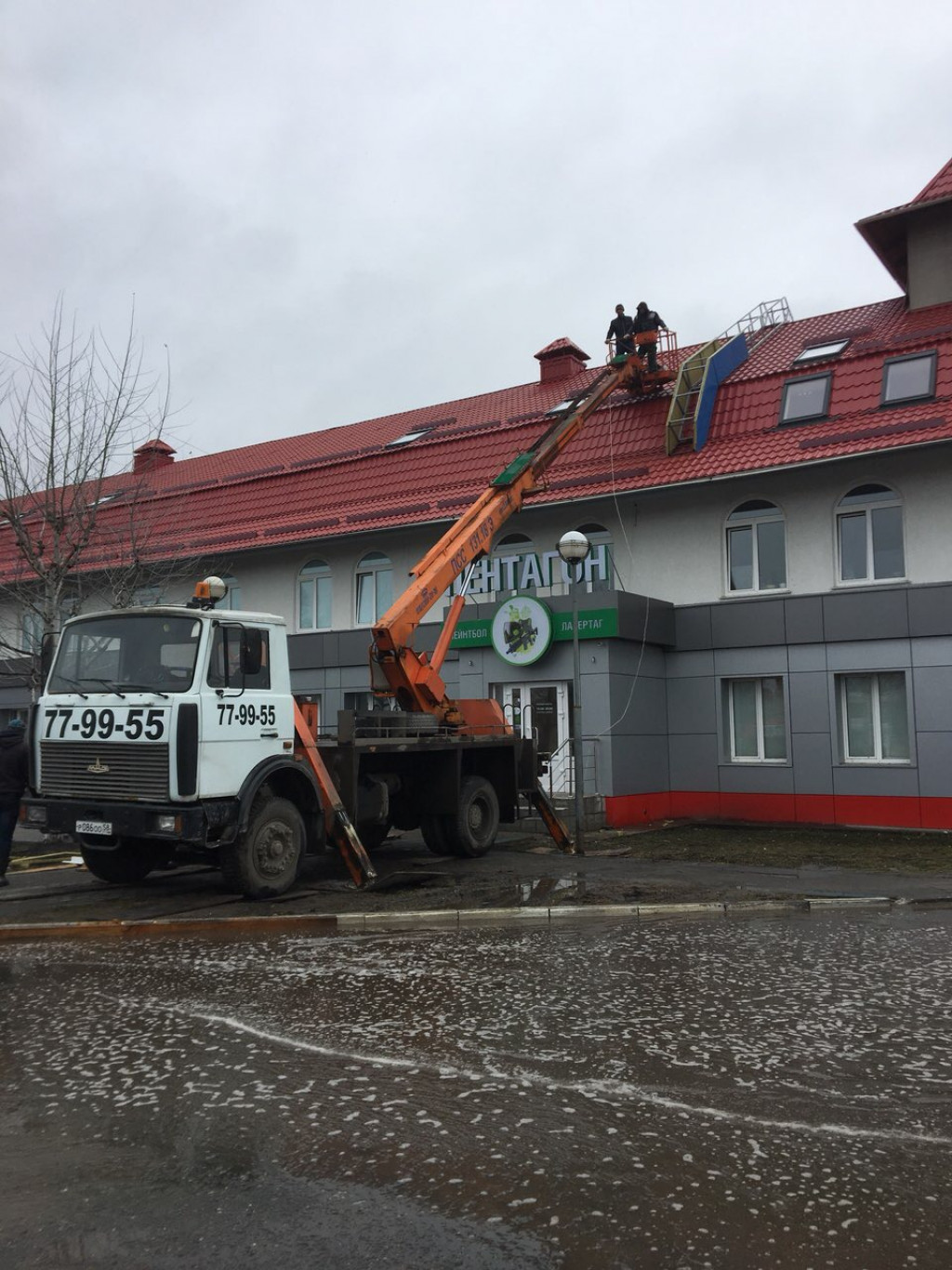 Услуги автовышек Телескопические