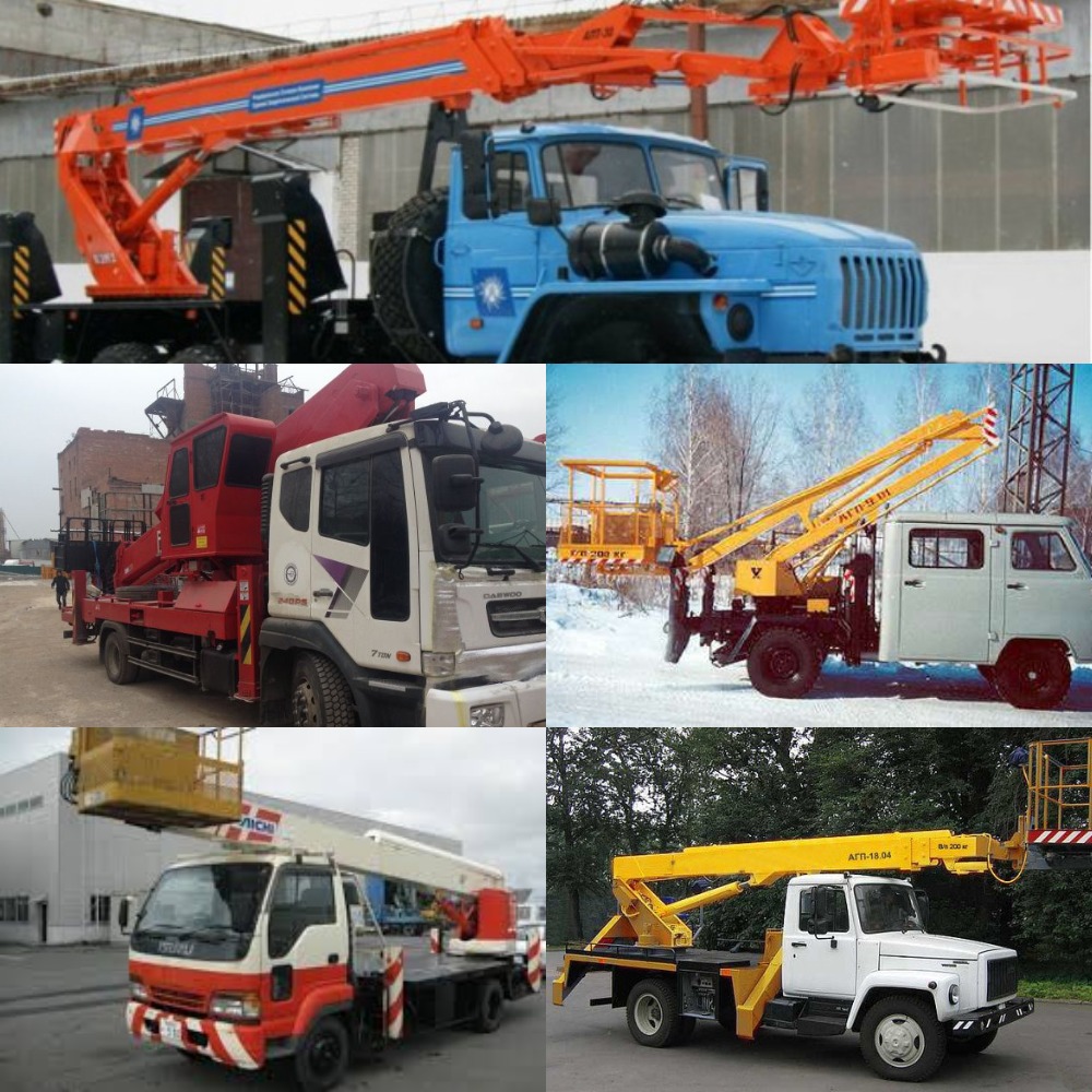 Аренда Автовышки от 9 до 45 метров