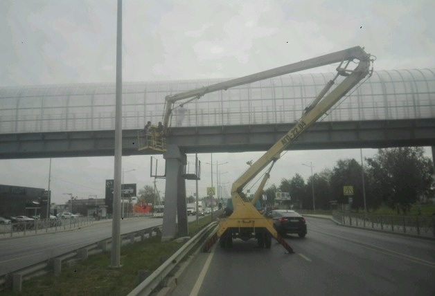 Автовышка 15-22метра. Заказ вышки