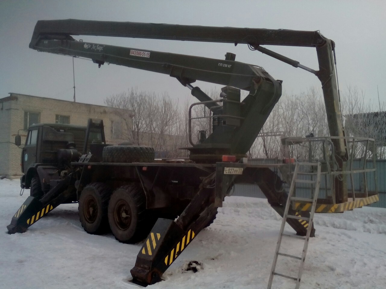 Услуги по аренде автовышки