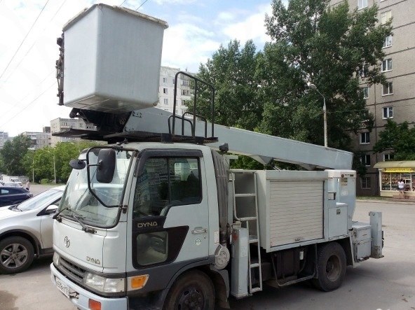 Аренда автовышки 15 м