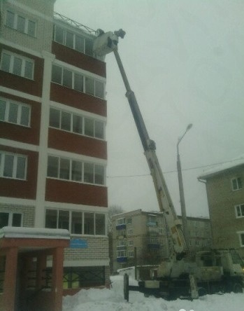 Автовышка 17 метров телескоп