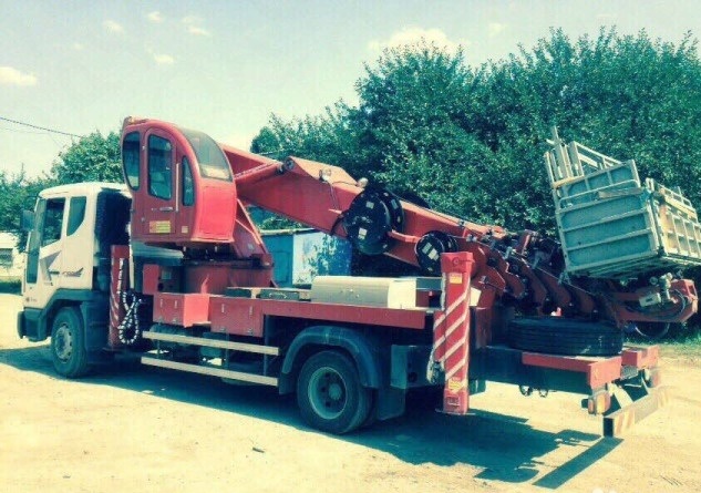 Аренда Японских Автовышек до 45м/22/28м вездеход