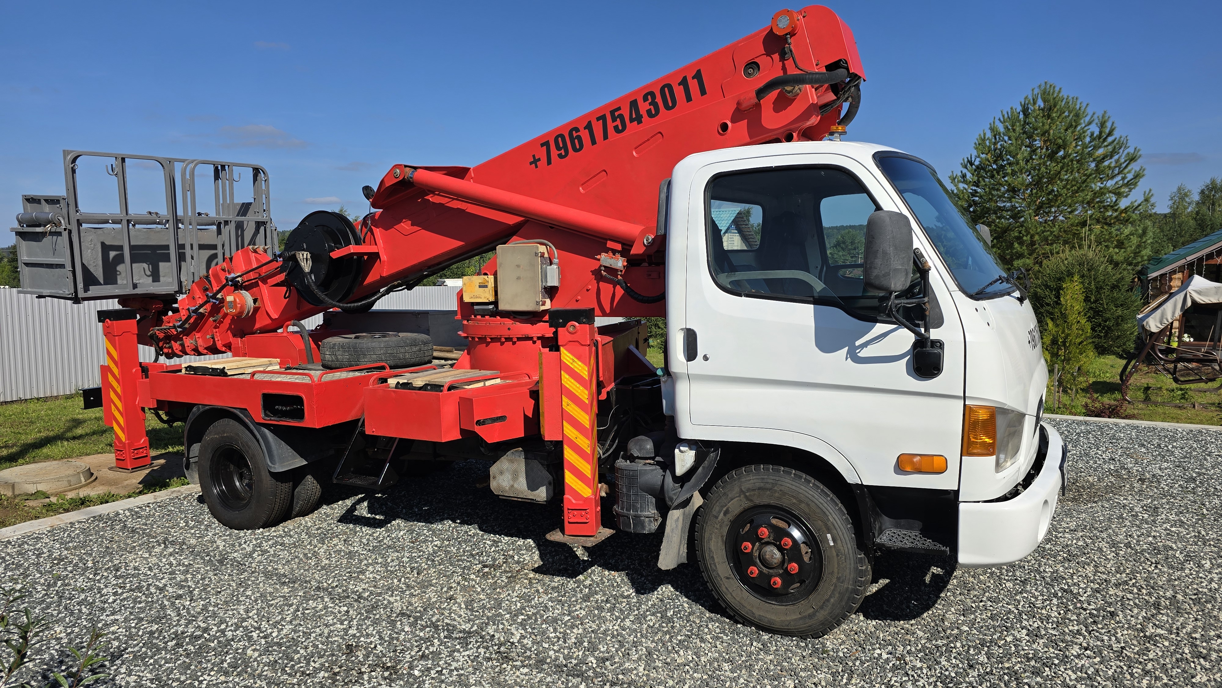 Аренда Автовышки от 18 до 45 метров.