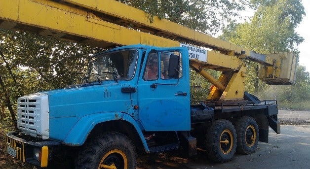 Автовышка вездеход 22 метра