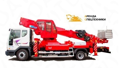 Услуги аренды автовышки Hyundai 32 метра