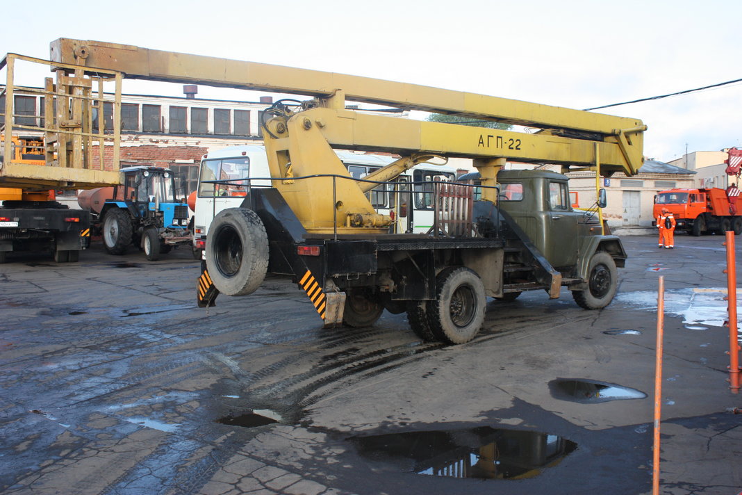 Аренда автовышки АГП-22 метров