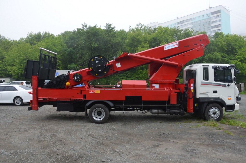 Автовышка 45 метров 18 метров услуги аренда