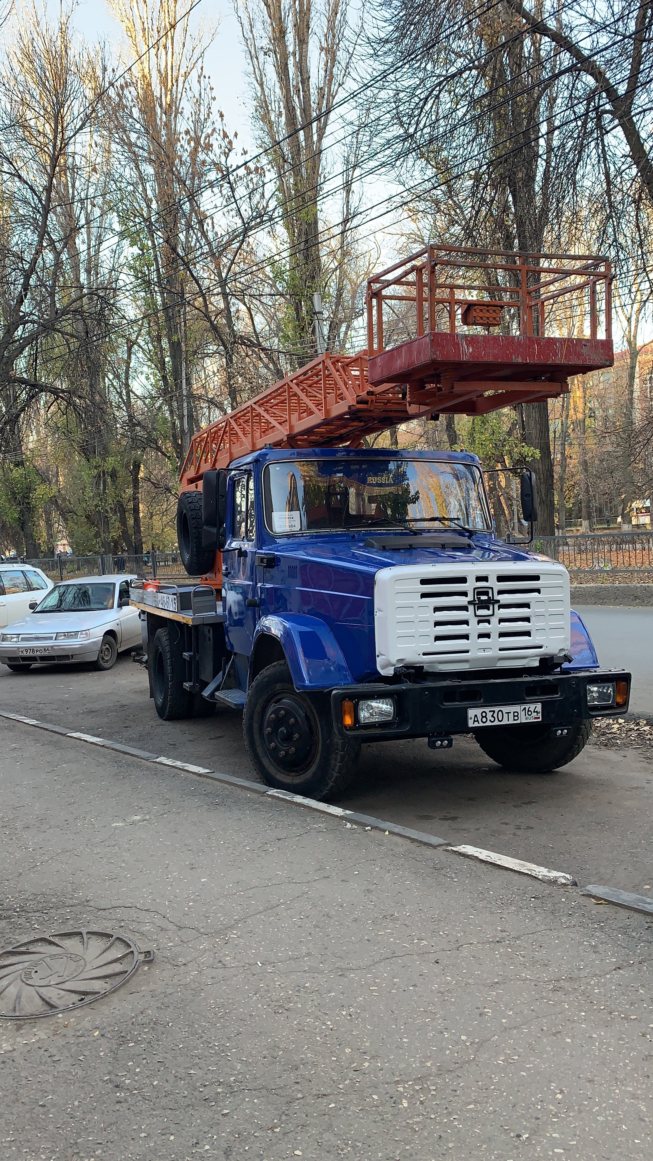 Услуги автовышки