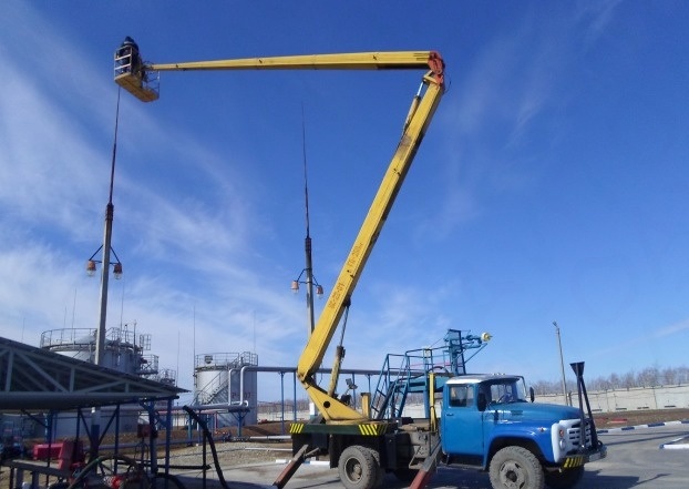 Услуги автовышки -22 метра