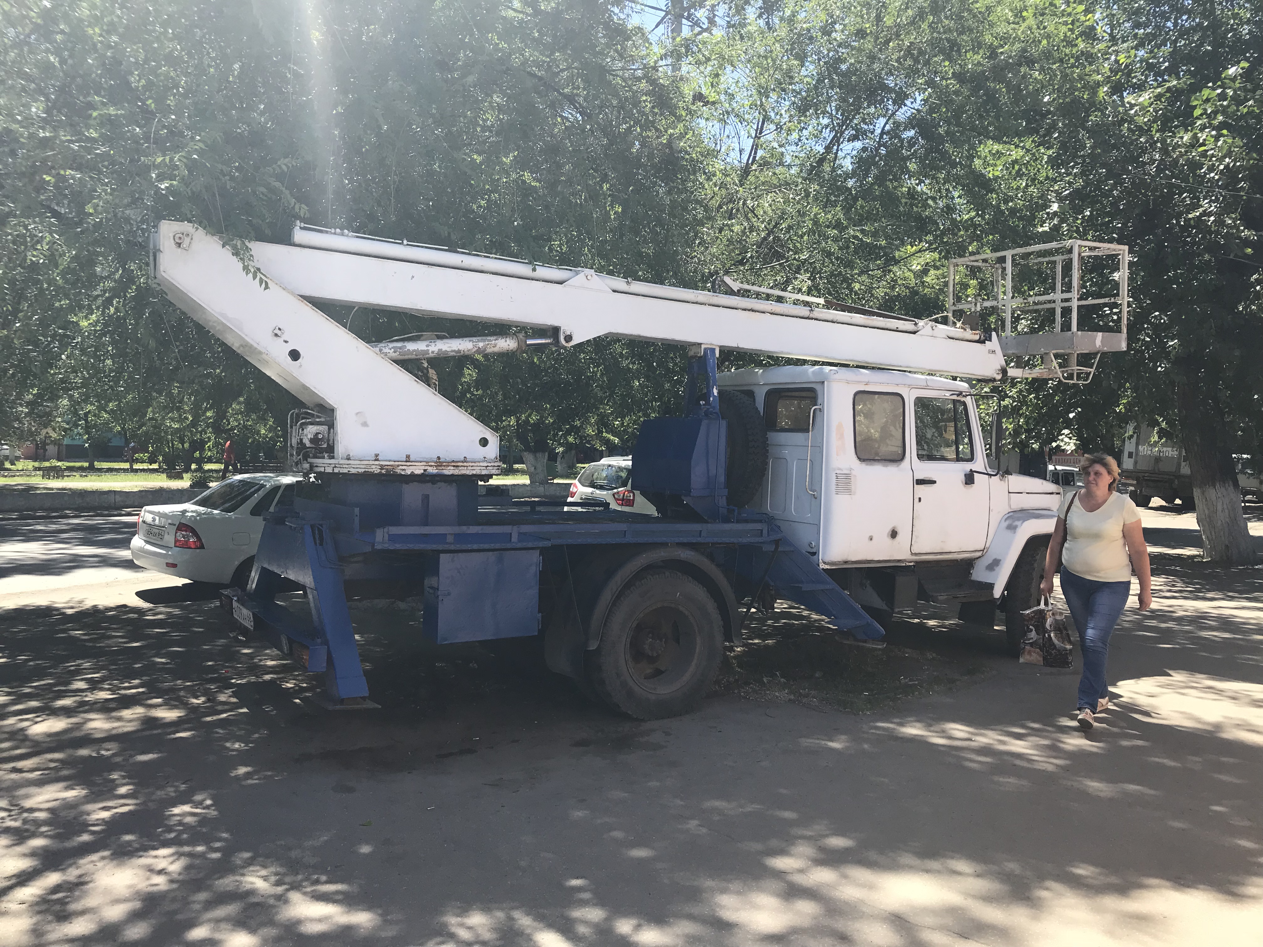 Услуги автовышки