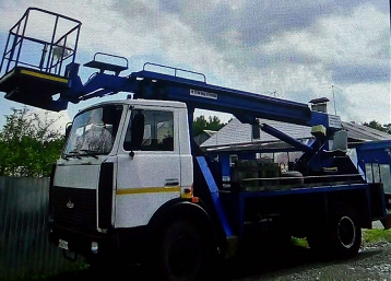 Аренда Автовышки. Люлька с электроизоляцией.