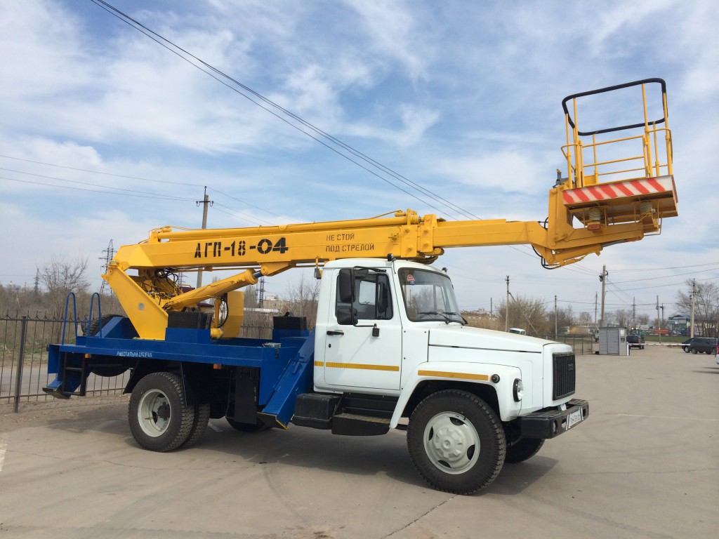 Услуги автовышки ГАЗ 53