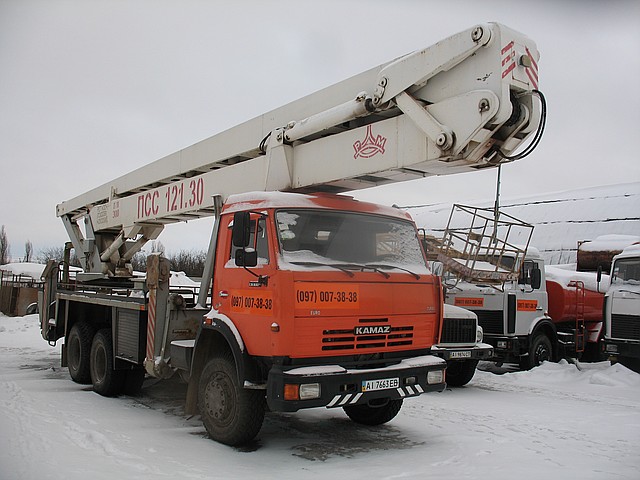 Аренда Автовышки КАМАЗ