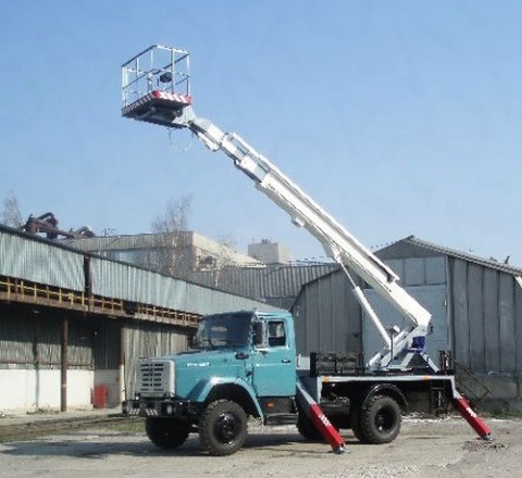 Автовышка телескоп от собственника Ленар