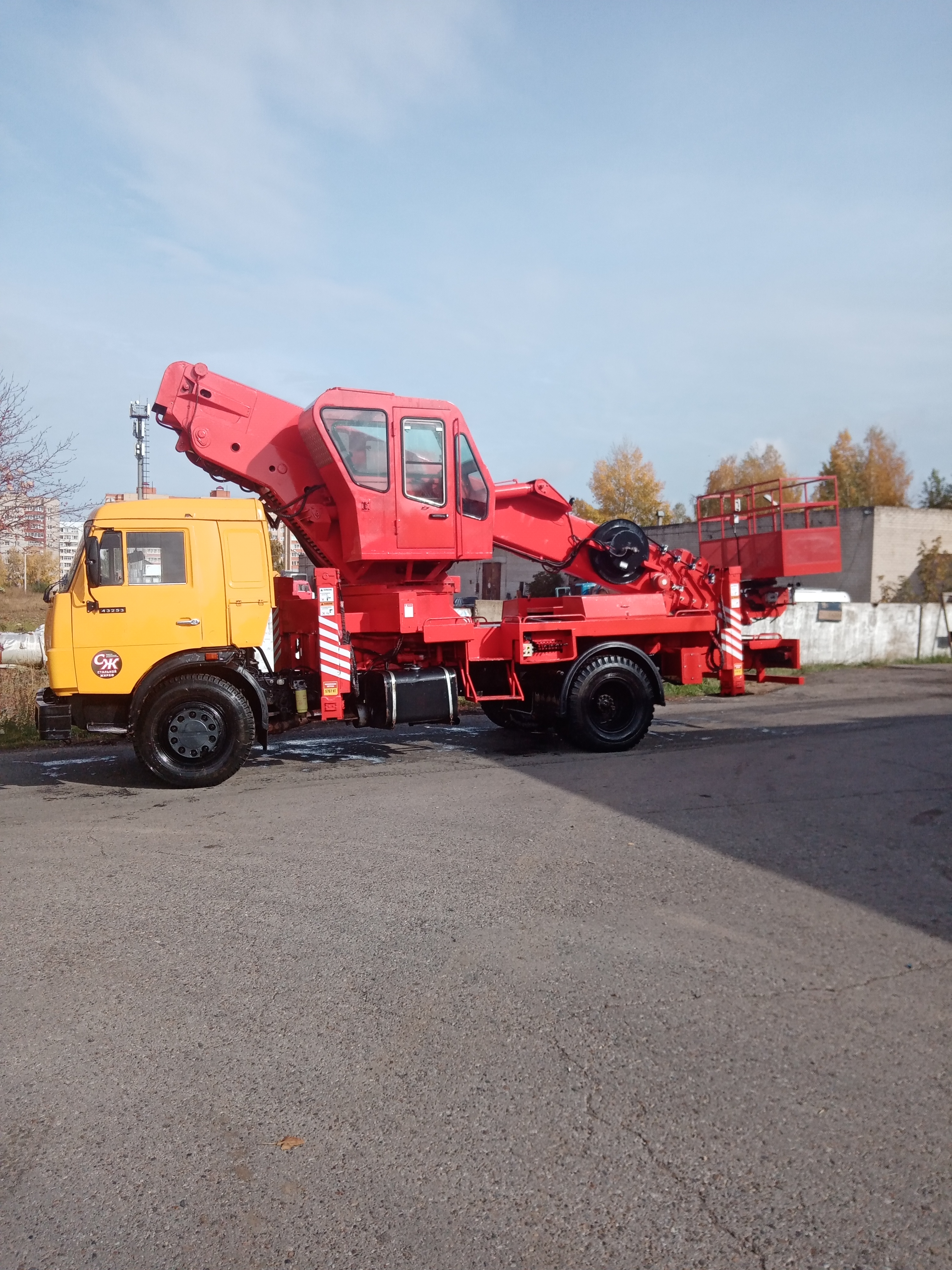 Автовышка Агп 13 29 35 метров. Пропуск ОЭЗ.