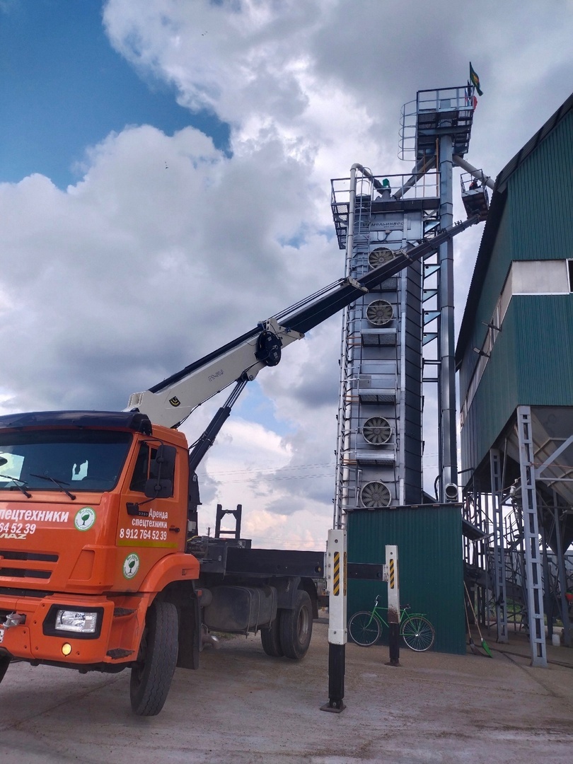 Услуги телескопической автовышки 30 м.